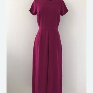 J. Crew Vibrant Pink jumpsuit